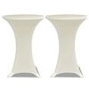 Statafelhoes Stretch &Oslash;80cm Cr&egrave;me (2 stuks)