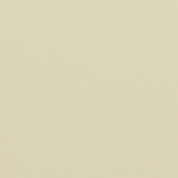 vidaXL Balkonscherm 120x600 cm oxford stof cr&egrave;me