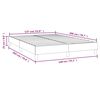vidaXL Boxspring bed 140x200 cm fluweel donkergrijs
