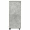 vidaXL Badkamer Kast Beton Grijs 60 x 35 x 80 cm Bewerkt hout & Metaal