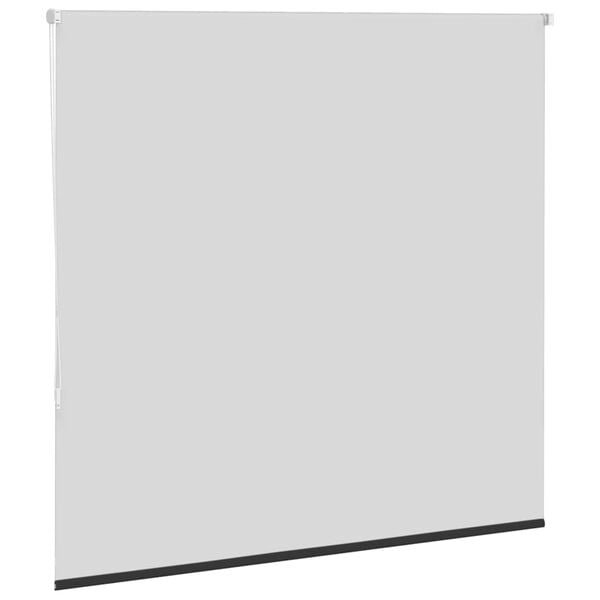 vidaXL Rolgordijn verduisterend 160x130 cm stofbreedte 156,6 cm zwart