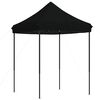 vidaXL Partytent Zwart 200 x 200 x 306 cm Oxford Stof