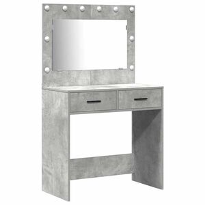 vidaXL Plafondtafel 2 st Grijs 78,5 x 41 x 135 cm Bewerkt hout