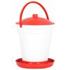 vidaXL Pluimveewaterbak automatisch 18 L