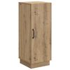 vidaXL Dressoir Artisanaal eiken 33 x 34,5 x 87 cm Bewerkt hout