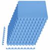 vidaXL Zwembad Grondmat 50 pcs Blauw 18 m&sup2; EVA Schuim