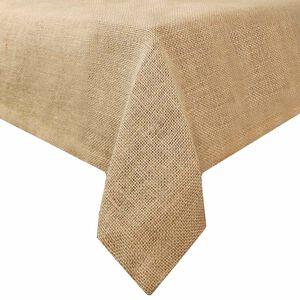 vidaXL Jute tafelkleed Naturel 180 x 180 cm 100% Tossa Jute