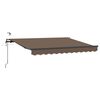 vidaXL Luifeldoek Taupe 500 &times; 300 cm Polyester