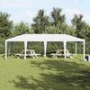 vidaXL Partytent Wit 800 x 400 x 266 cm Polyester en staal
