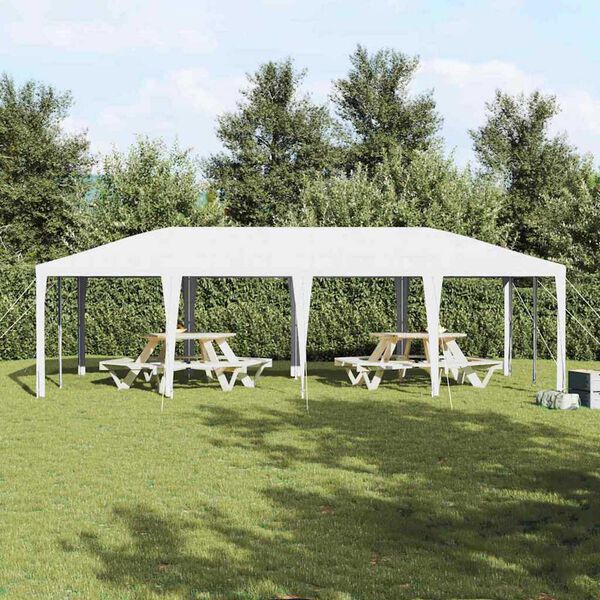 vidaXL Partytent Wit 800 x 400 x 266 cm Polyester en staal