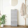 vidaXL Dressoir 37,5x35x99 cm spaanplaat grijs sonoma