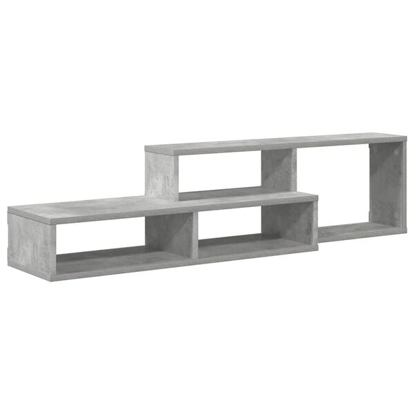 vidaXL TV-stand 120x25x28,5cm Bewerkt hout