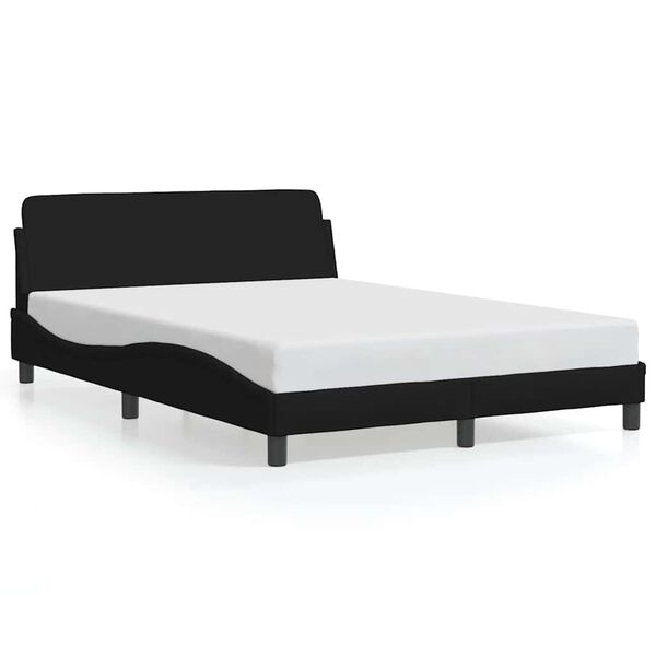 vidaXL Bedframe "Dover" 120x200 cm stof zwart