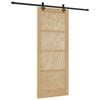 vidaXL Schuifdeur ORKDAL 86 x 211 cm Massief grenenhout Naturel