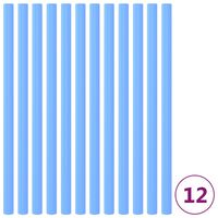 vidaXL Trampolinepaalhoezen 12 st 92,5 cm schuim blauw