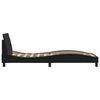 vidaXL Bedframe "Dover" kunstleer zwart 90x200 cm