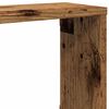 vidaXL Wandschappen kubus 2 st 100x15x30 cm bewerkt hout oud hout