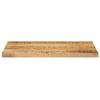 vidaXL Tafelblad rechthoekig 40x20x3,8 cm massief ruw mangohout