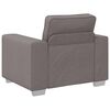 vidaXL Bank Taupe 100 x 80 x 82 cm Stof
