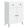 vidaXL Dressoir met lade Wit 66 x 34,5 x 90 cm Bewerkt hout