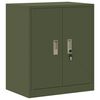 vidaXL Opbergkast Olijf Groen 60 x 40 x 70 cm Staal