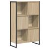 vidaXL Boekenkast Sonoma Eiken 68 x 30 x 108 cm Bewerkt hout