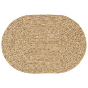 vidaXL Vloerkleed ZIZUR Bruin 170 x 120 cm Polypropyleen