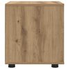 vidaXL Badkamer Kast Artisan Eiken 40,5 x 40 x 44 cm Bewerkt hout