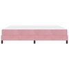 vidaXL Boxspringbed met matras Roze 180 x 220 cm Stof
