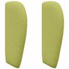 vidaXL Hoofdbord oor Groen 40 x 23 x 6 cm Stof