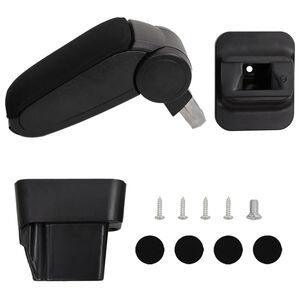 vidaXL Autoarmsteun voor OPEL ASTRA H (2004-2010) 13x34x(33-46) cm ABS zwart