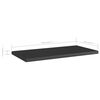 vidaXL Wandschappen 4 st 40x20x1,5 cm spaanplaat hoogglans zwart