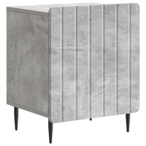 vidaXL Nachtkastje Betongrijs 43 x 34,5 x 52 cm Bewerkt hout