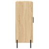 vidaXL Dressoir 69,5x34x90 cm bewerkt hout sonoma eikenkleurig