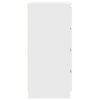 vidaXL Dressoir 37,5x35x76 cm bewerkt hout wit