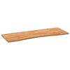 vidaXL Bureaublad rechthoekig 140x50x2,5 cm eikenhout lichtbruin