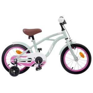 vidaXL Kinderfiets 16 Inch voor 4-6 jaar oud Lichtgroen
