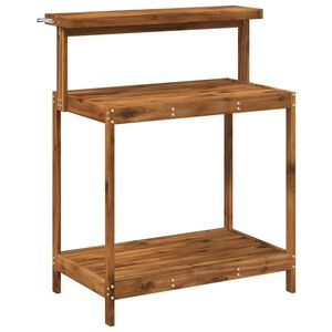 vidaXL Buiten pottingbank 86,5 x 48,5 x 106 cm Massief Acaciahout