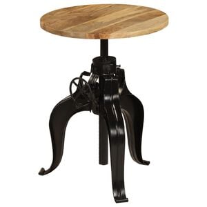 vidaXL Bartafel 60x(76-110) cm massief mangohout