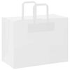vidaXL Papieren zakken 250 st met hengsels 32x17x25 cm wit