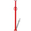 vidaXL Acrow Steun Rood 180 x 12,5 x 12,5 cm