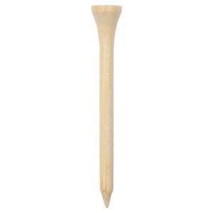 vidaXL 1000 st Golftees 83 mm bamboe