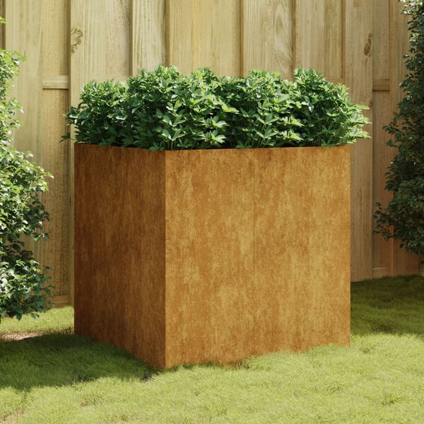 vidaXL Plantenbak 80x80x80 cm cortenstaal