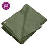 vidaXL Dekzeil 260 g/m&sup2; 3x3 m HDPE groen