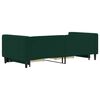 vidaXL Slaapbank onderschuifbed en lades 90x200 cm fluweel donkergroen