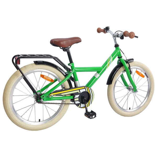 vidaXL Kinderfiets 18 Inch voor 5-7 jaar Groen