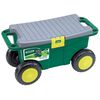 vidaXL Draper Tools Tuingereedschapswagen en kruk groen 56x27,2x30,4 cm 60852