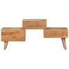 vidaXL Tv-meubel 108x30x49 cm massief acaciahout