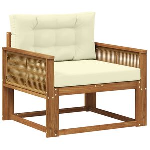 vidaXL Buiten Midden Sofa Massief Acaciahout Naturel