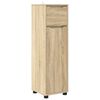 vidaXL Badkamer Kast Sonoma Eiken 30,5 x 30 x 101 cm Bewerkt hout